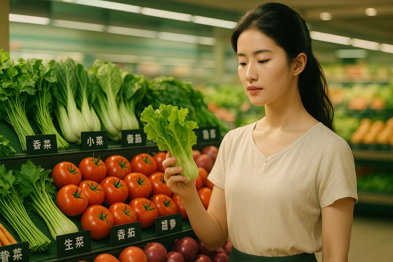 如何判断蔬菜的新鲜度？