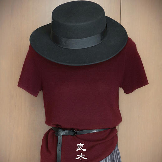 【预售7天】良木礼羊毛短袖上衣（Q2584244） 商品图2