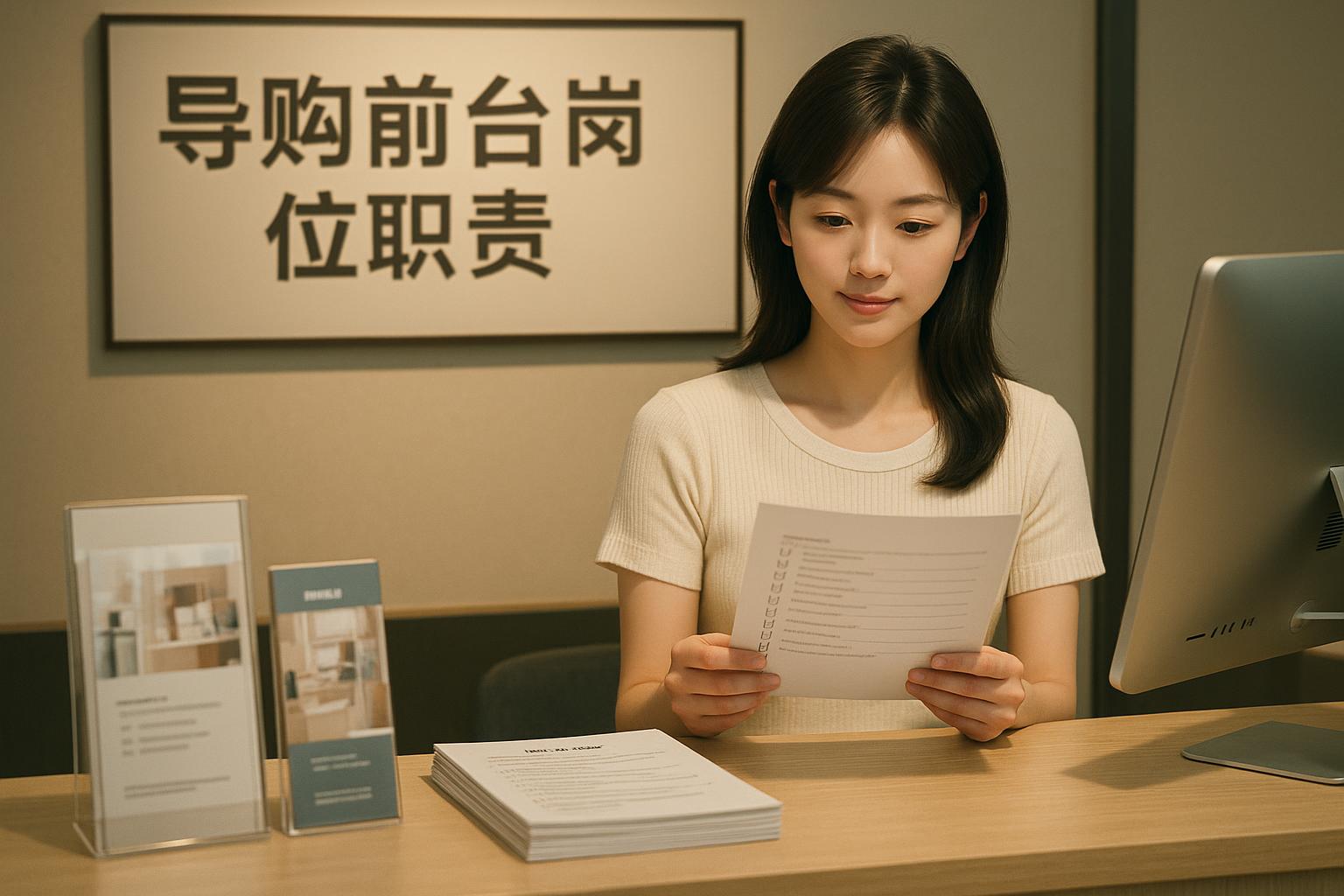 导购前台的主要职责包含哪些方面？