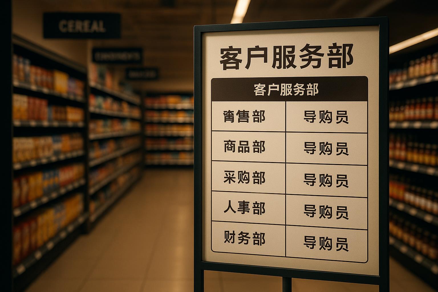 导购通常归属于哪个部门？