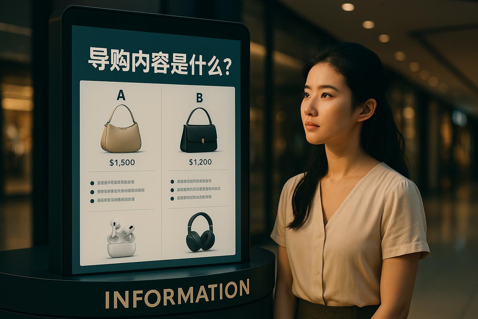 导购内容具体包括哪些元素？