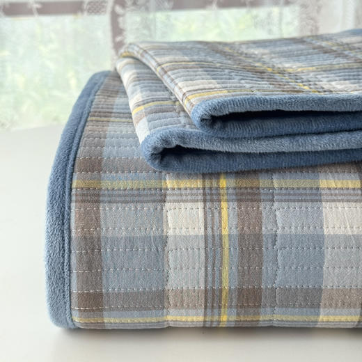 自然醒全棉色织水洗棉床盖枕套系列JY 商品图12