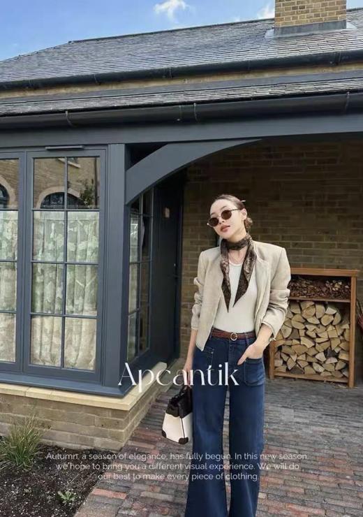 法式小香风外套女高级感气质名媛短款西装上衣 商品图4