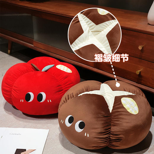 自然醒ins大眼果蔬系列墩墩坐垫QYL 商品图3