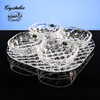捷克进口零食水果盘玻璃托盘碗斗套装果碗送长辈宴会礼物波西米亚泰尼托盘5件套 商品缩略图0