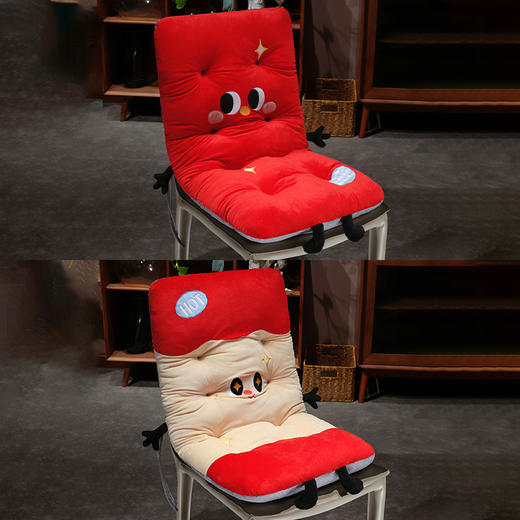 自然醒大眼红苹果花瓣坐垫QYL 商品图8