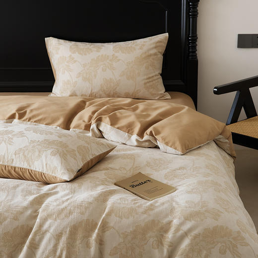 自然醒全棉色织提花四件套系列HS 商品图12