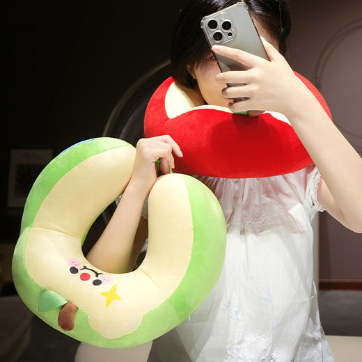 自然醒苹果驼峰U型枕QYL 商品图9