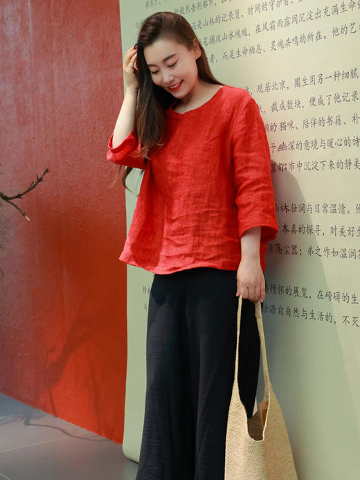 【2026东衣作】新中式上衣（25708361小火-设计师） 商品图4