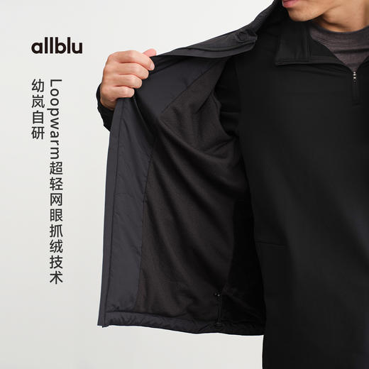 【秋Vol.4】allblu男装"超轻量"25秋保暖立领外套｜轻量抓绒网眼ZY 商品图1