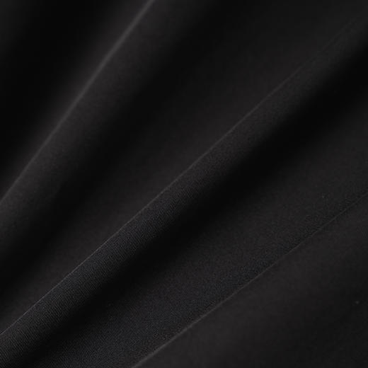 EITIE爱特爱黑白印花领带更显精致泡泡袖优雅风衣8304008 商品图7