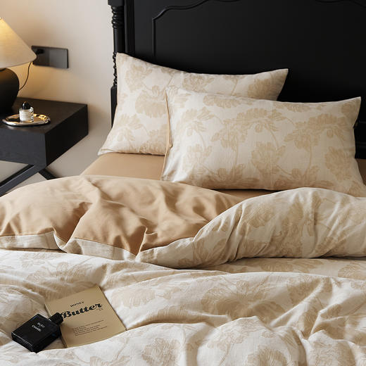 自然醒全棉色织提花四件套系列HS 商品图8