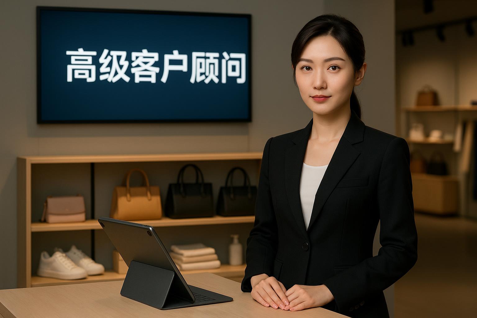如何用更高级表达替换“导购”职位？