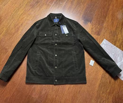 领先专柜，polowalk的2025最新款灯芯绒男士夹克，面料带弹力 商品图0