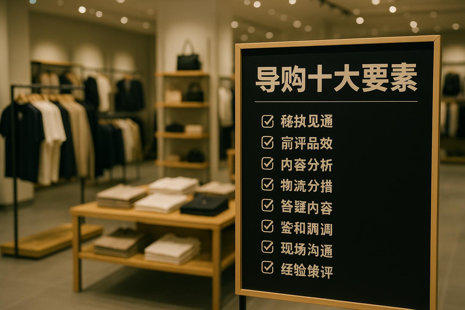 导购第一步：形象与礼仪要做到位吗？