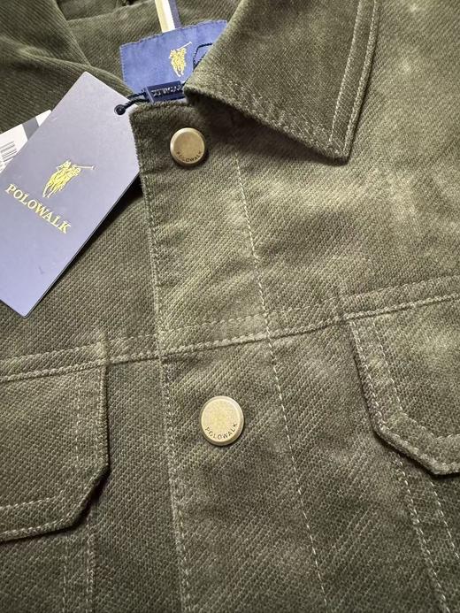 领先专柜，polowalk的2025最新款灯芯绒男士夹克，面料带弹力 商品图3