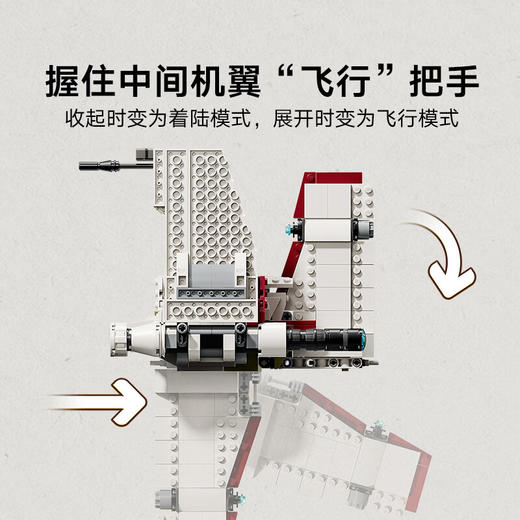 乐高积木          L75432	星球大战系列V-19 激流星际战斗机 商品图2