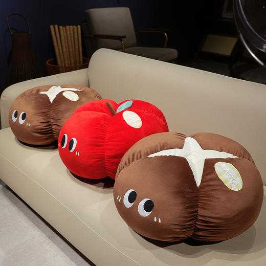 自然醒ins大眼果蔬系列墩墩坐垫QYL 商品图14