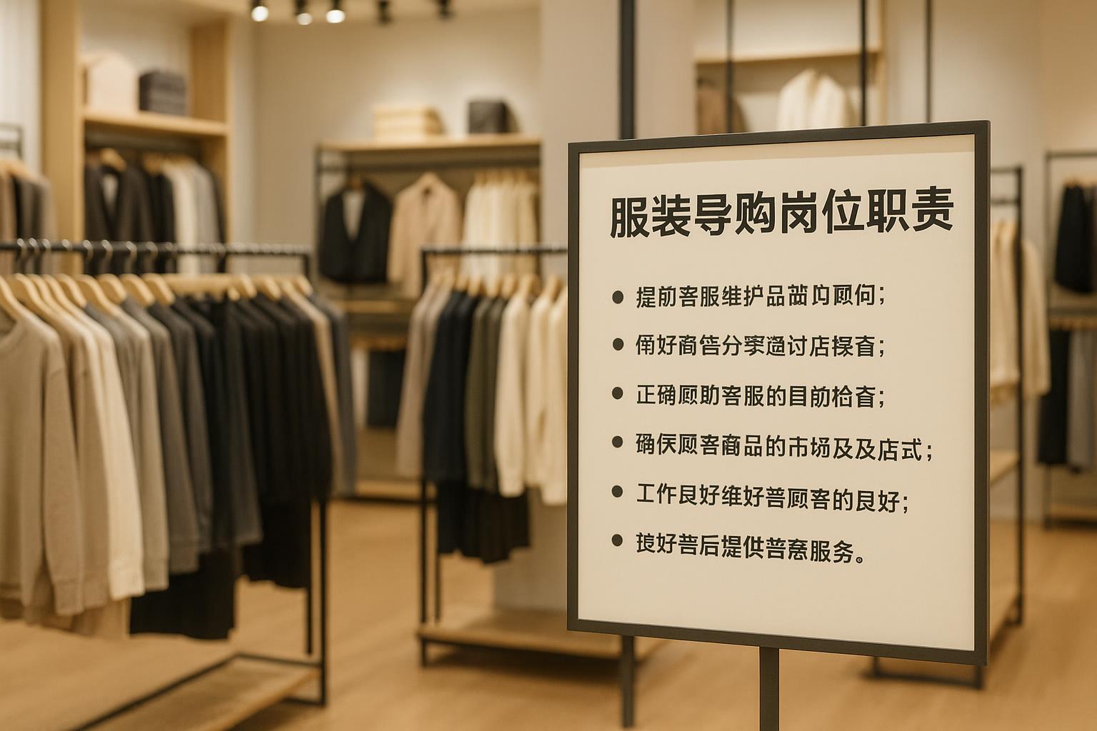 服装导购的日常工作有哪些？