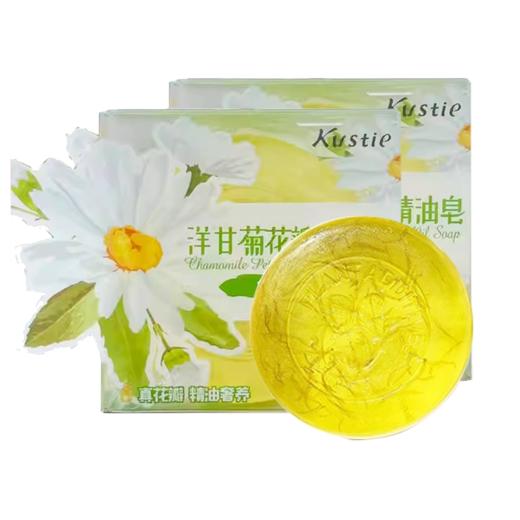 蔻斯汀洋甘菊花瓣精油皂100g 商品图0
