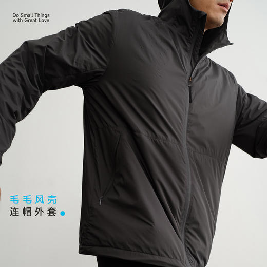 【秋Vol.4】allblu男装"超轻量"25秋保暖连帽外套｜轻量抓绒网眼ZY 商品图0