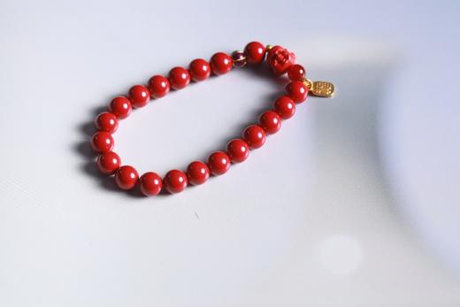 YHZS0121°福运常驻·朱砂珠串 商品图3