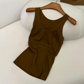 【特价不退不换】良木礼羊毛圆领背心（Q258443）