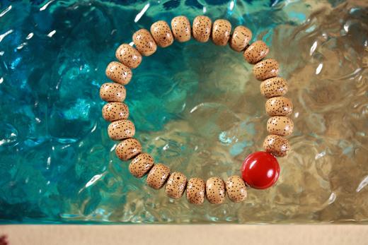 DQ0297°沉籽菩提+大漆手串 商品图2