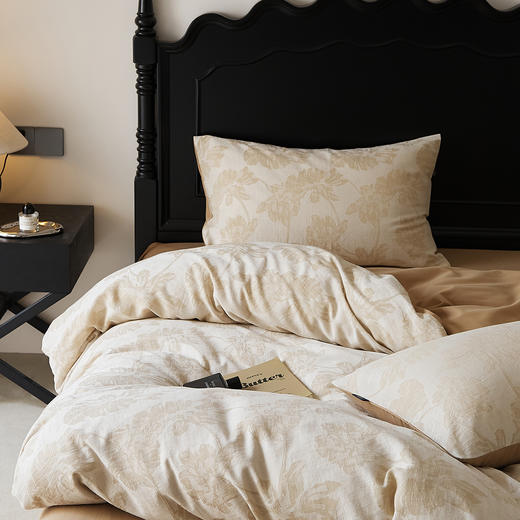 自然醒全棉色织提花四件套系列HS 商品图10