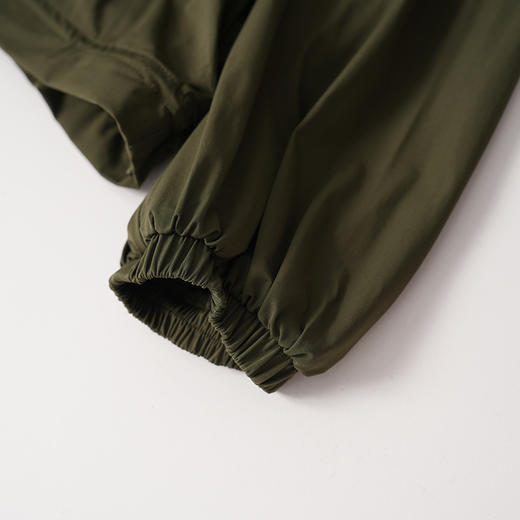 EITIE立领短款收腰荷叶边设计25年秋季新款外套8303002 商品图5