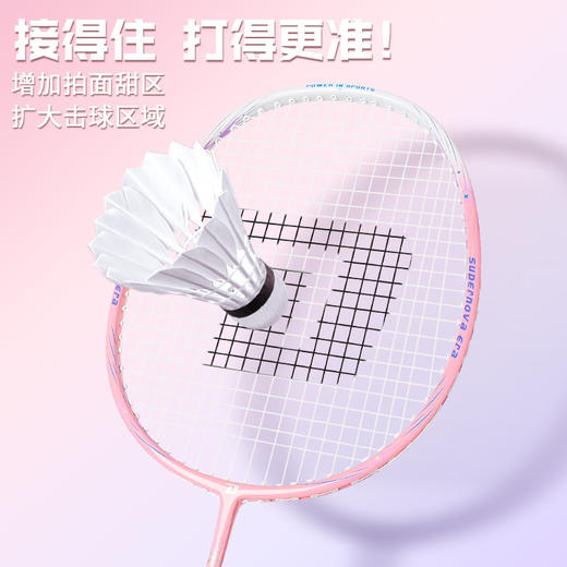 红双喜羽毛球双拍 耐用型耐打高颜值儿童小学生单拍成人男女套装 商品图2
