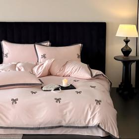 自然醒A类50支磨毛四件套-爱与蝶AN