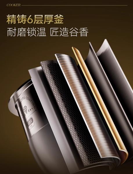 英国morphy摩飞MR8702 0涂层IH电压力锅（深空灰） 商品图1