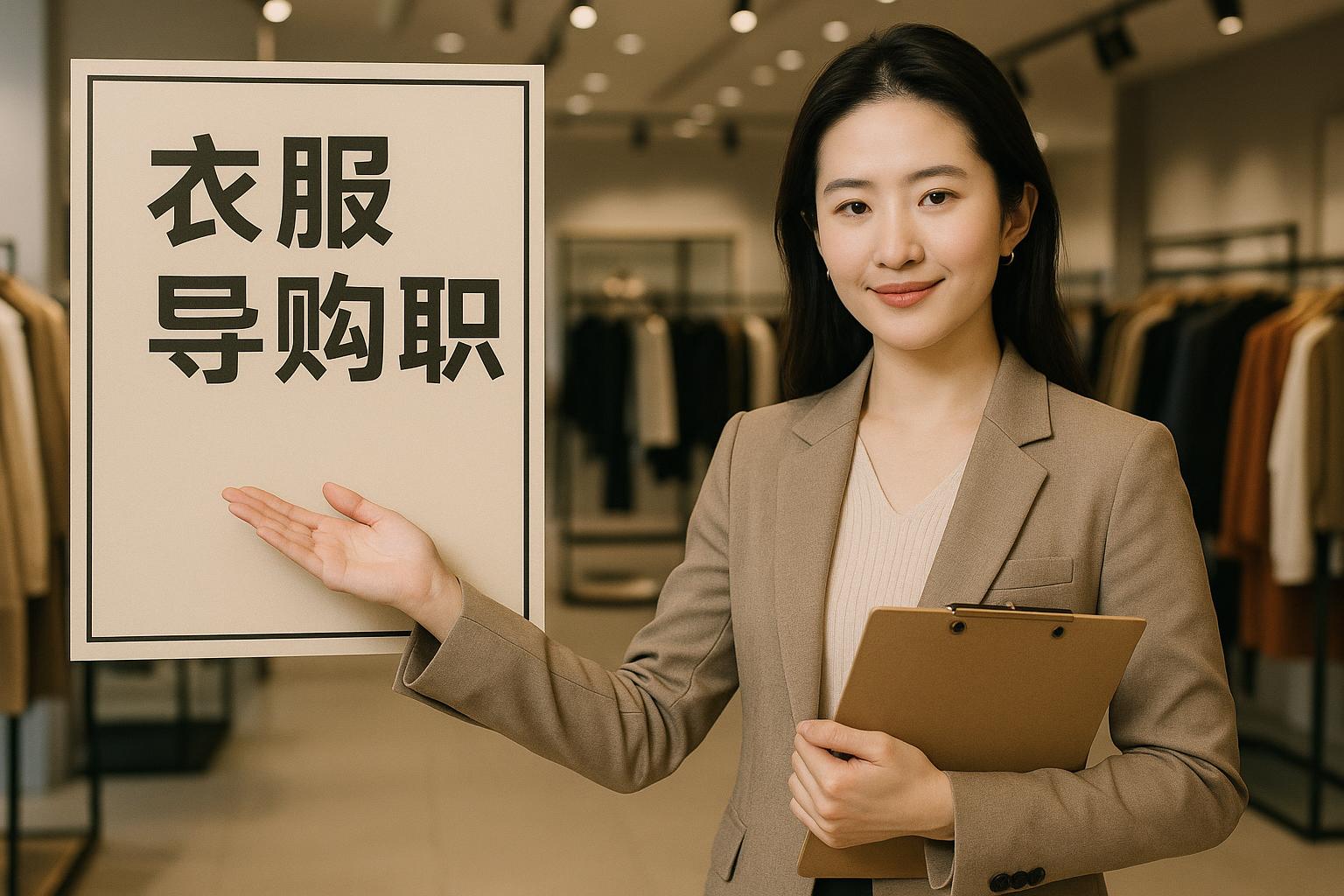 衣服导购具体指什么岗位？