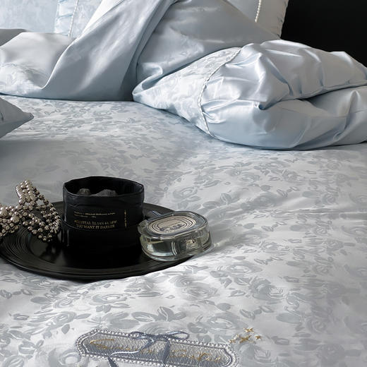 自然醒50支全棉提花四件套-晨露微光AN 商品图12