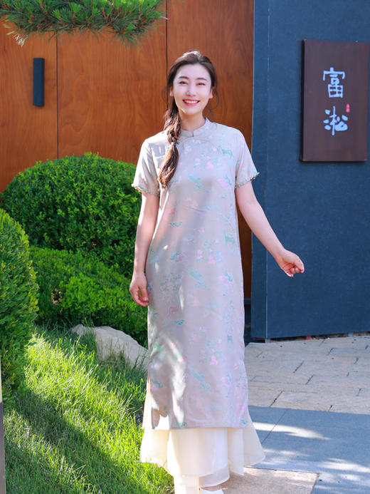 【抖音专属】连衣裙（21707182-星禾.小鹿-高定款） 商品图2