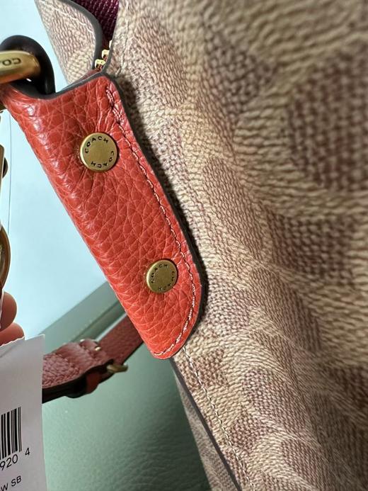 KC水桶包 Willow系列  经典棕色老花 商品图7