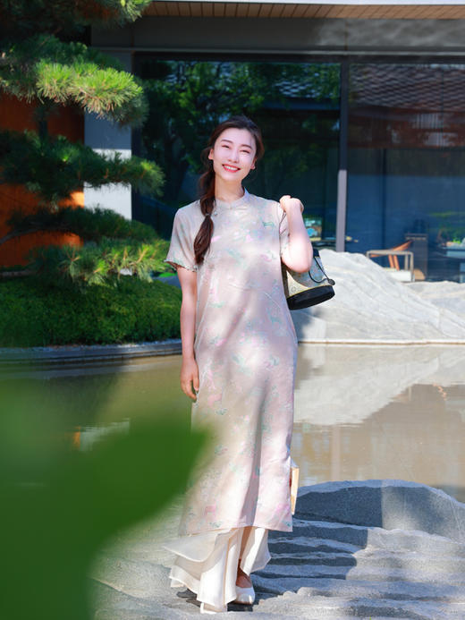 【抖音专属】连衣裙（21707182-星禾.小鹿-高定款） 商品图4