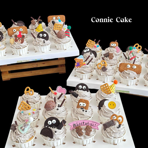 🧁 𝐎𝐫𝐞𝐨 𝐊𝐢𝐝𝐬 𝐂𝐮𝐩𝐜𝐚𝐤𝐞｜童心轰炸机～奥利奥纸杯蛋糕 商品图0