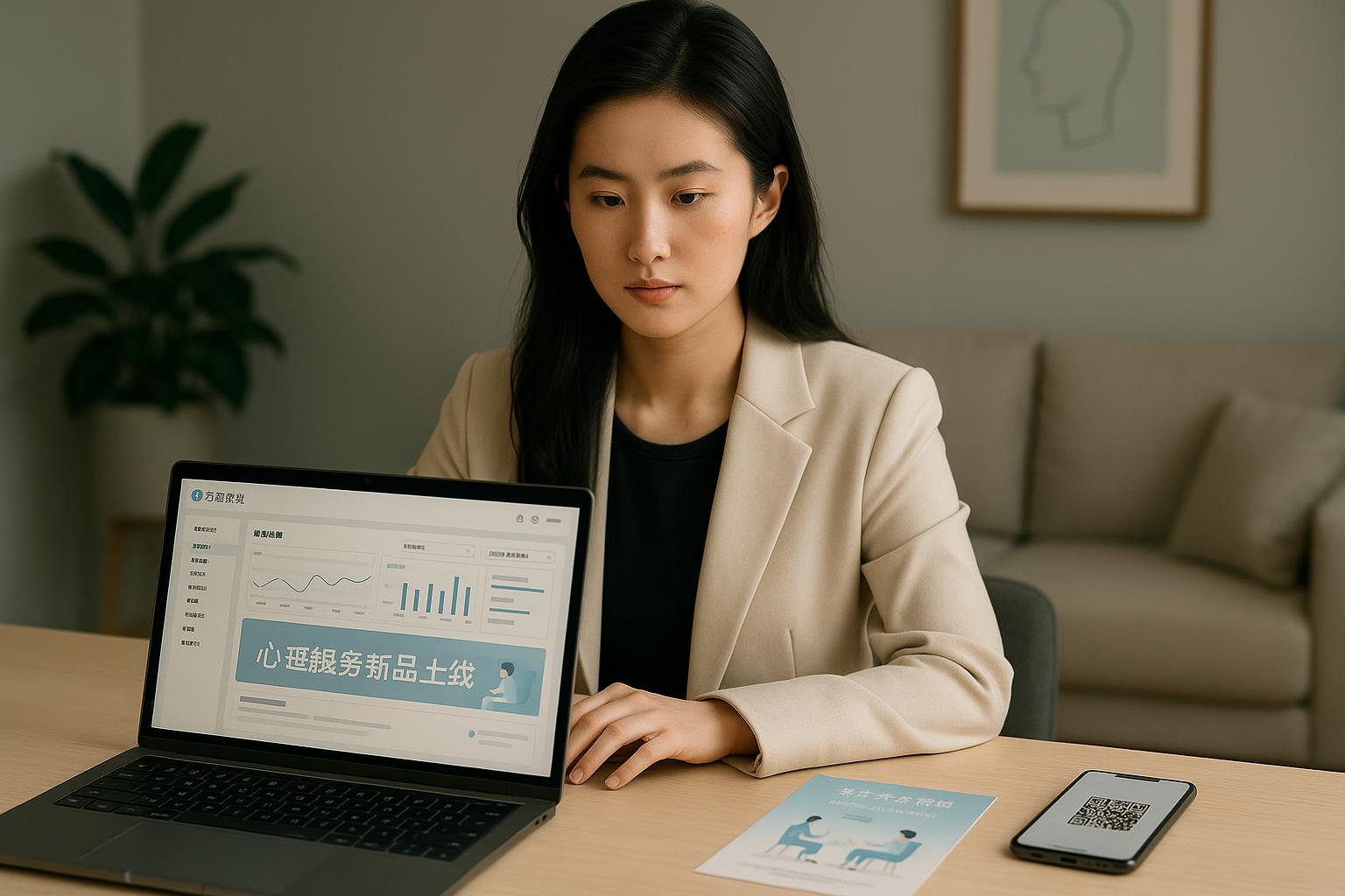 如何优化心理咨询服务的店铺首页，提高点击率？