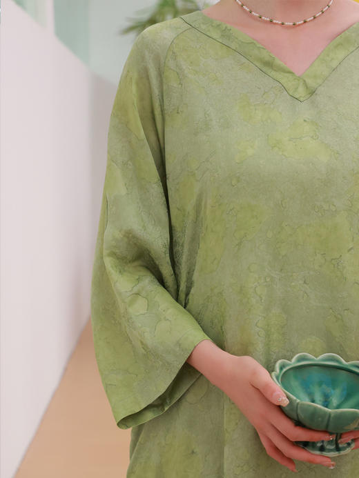 【2026东衣作】新中式连衣裙（25707250碧丝-设计师） 商品图4