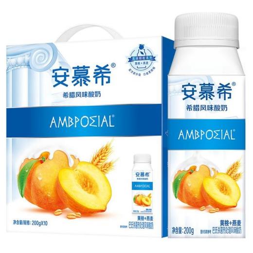 安慕希常温酸奶黄桃燕麦味200g*10 商品图0