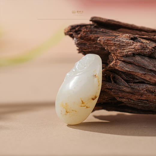 新疆国玉盟世玉白玉挂件(佛)【带证书·顺丰物流】 商品图4