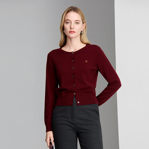 EITIE爱特爱精致时尚保暖羊毛针织衫8401102 商品图8