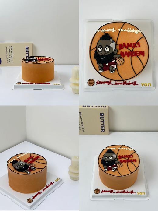 哈登篮球主题蛋糕 商品图2