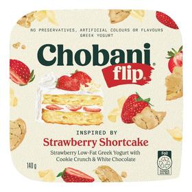 Chobani草莓蛋糕味希腊式风味发酵乳（翻趣杯）140g/杯 酸奶