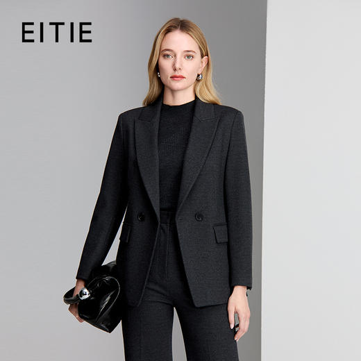 EITIE爱特爱优雅大气戗驳领设计西服外套8403105 商品图0