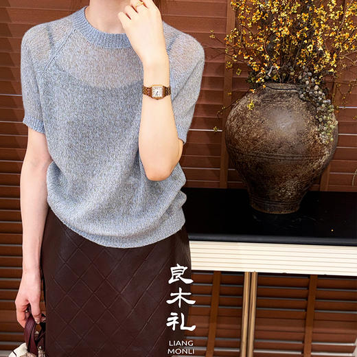 【预售7天】良木礼绵羊皮半裙（Q2584133） 商品图3