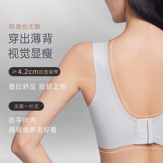 [线雕3.0PLUS]无痕大胸显小胸罩线雕3.0PLUS全罩杯无钢圈文胸 商品图3
