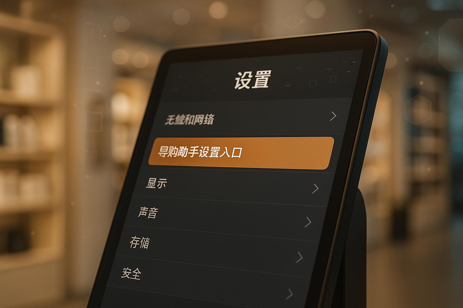 新用户如何首次进入系统设置？